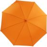 Parapluie canne orange fabrication française