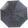 Parapluie canne écossais vert fabrication française