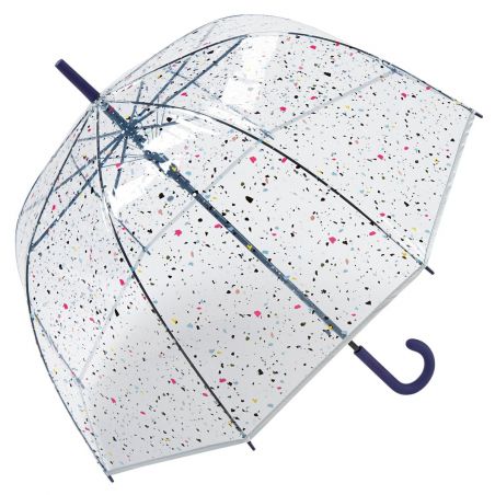 Parapluie cloche transparent Esprit multicolores