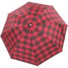 Parapluie pliant écossais rouge fabrication française