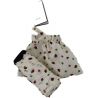 Parapluie ultra plat pochon coccinelles