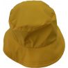 Chapeau de pluie jaune revers fleuri
