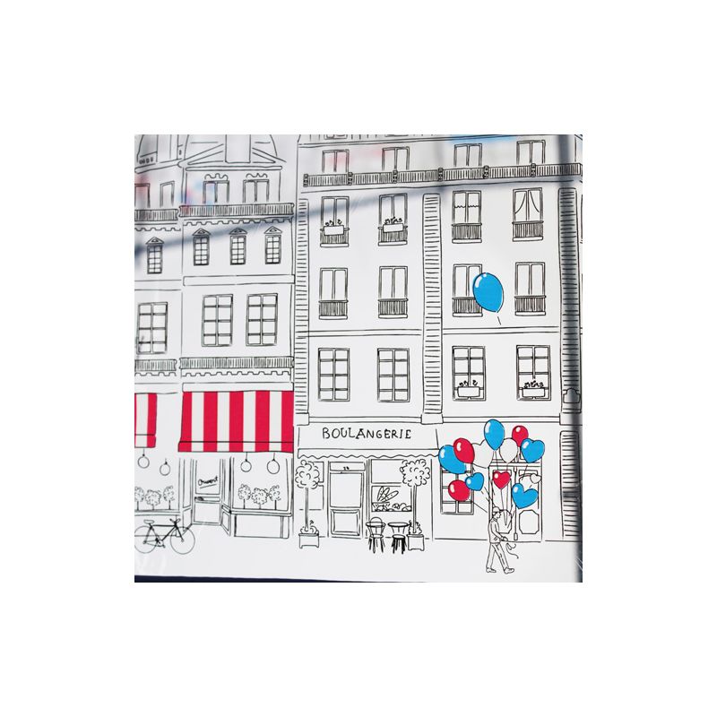 Parapluie transparent cloche paris en fête