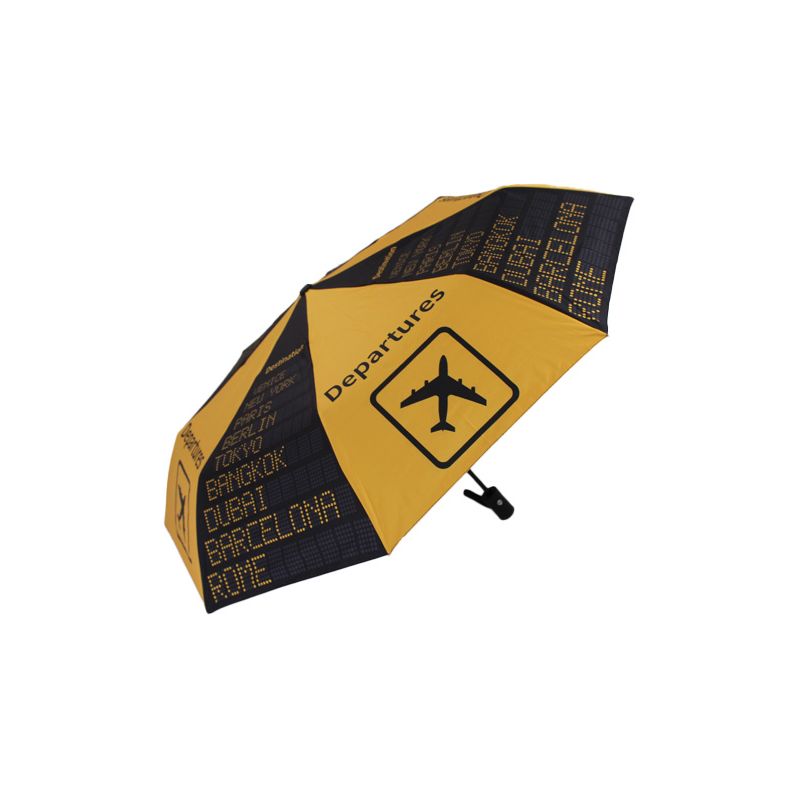Parapluie pliant automatique motif aéroport international