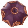 Parapluie femme haut de gamme volutes oranges