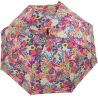 Parapluie canne rose floral fabrication française