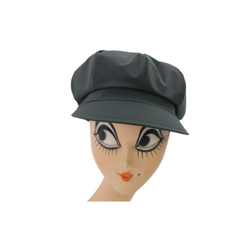 Casquette de pluie vert anglais pour femme 