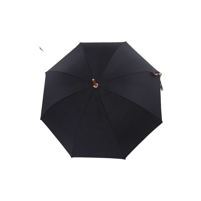 Parapluie canne double toile vintage fabrication française