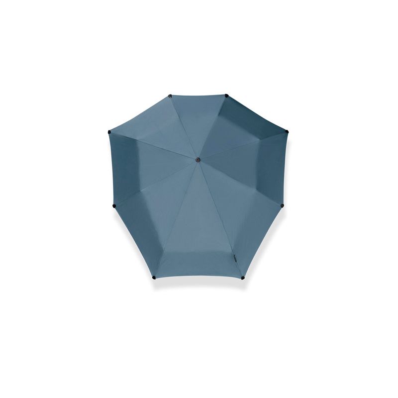 Parapluie pliant tempête Senz bleu ouverture fermeture automatique