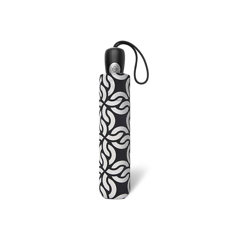 Parapluie pliant Cardin original noir et blanc
