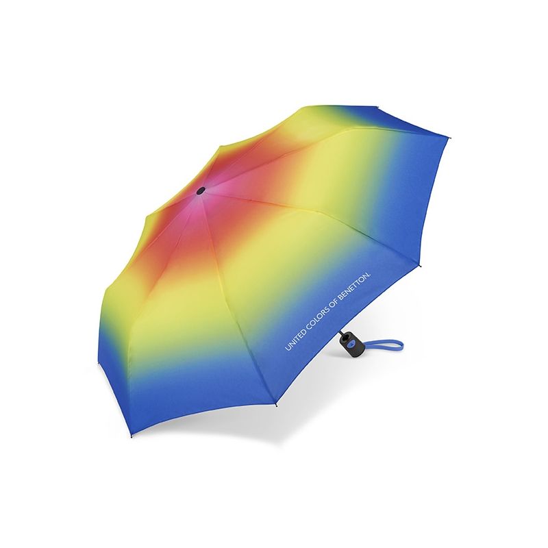 Parapluie pliant multicolore Benetton