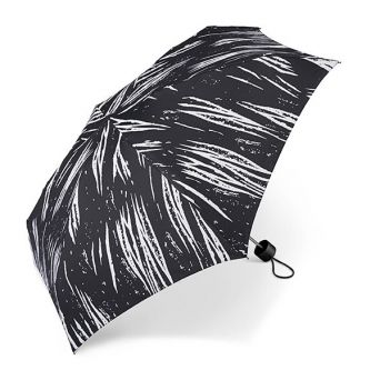Petit parapluie pliant zèbre noir et blanc Pierre Cardin