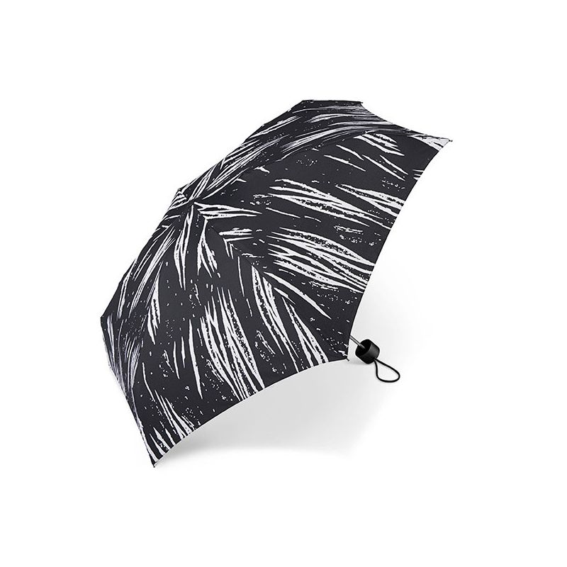 Petit parapluie pliant zèbre noir et blanc Pierre Cardin