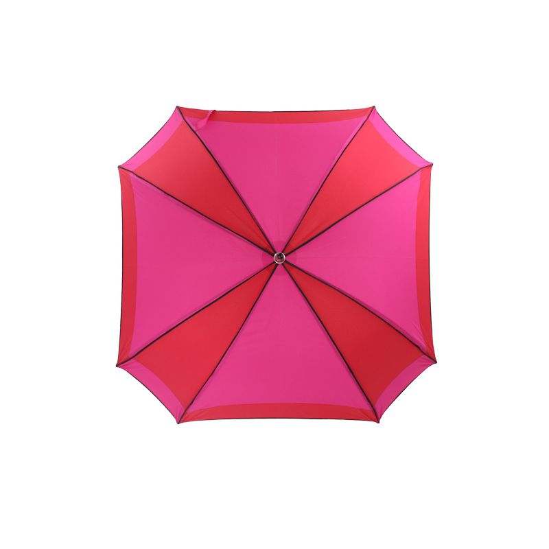 Parapluie luxe forme originale bicolore