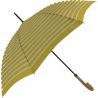 Parapluie canne marinière jaune fabrication française