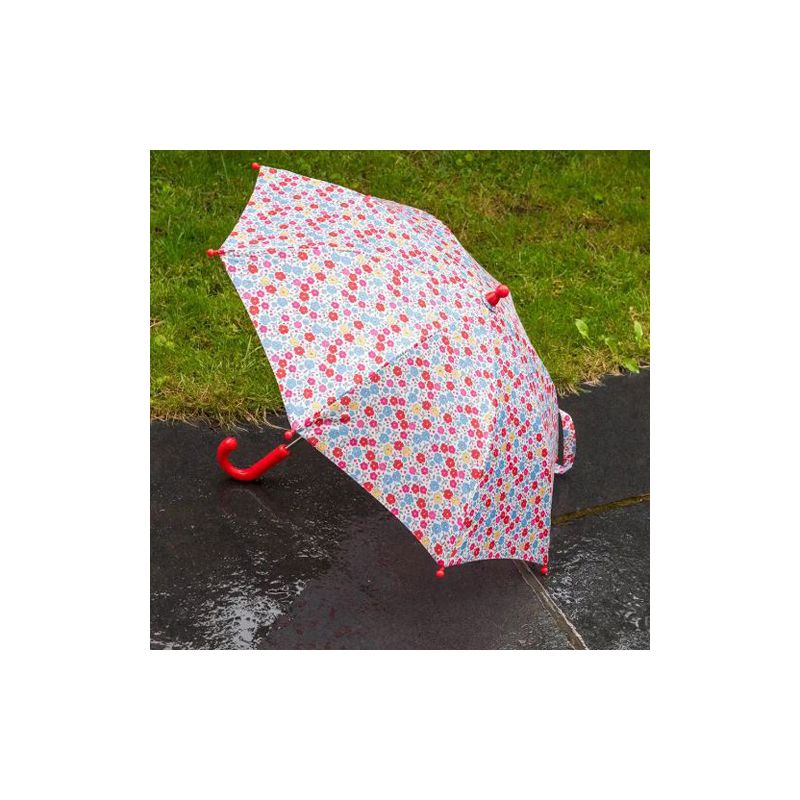 Parapluie petite fille fleur vintage