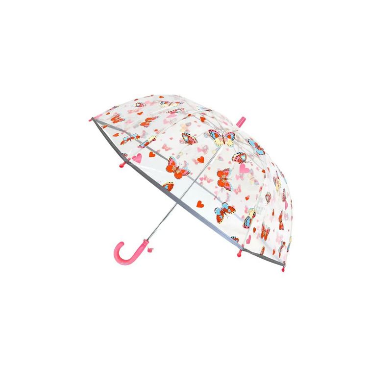 Parapluie réfléchissant enfant rose