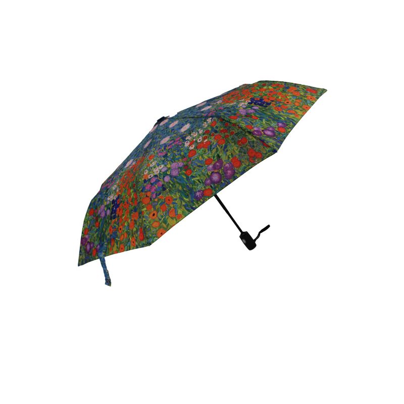 Parapluie pliable automatique motif impressionniste
