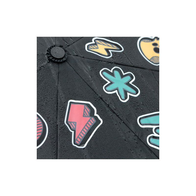 Parapluie pliant fantaisie qui change de couleur