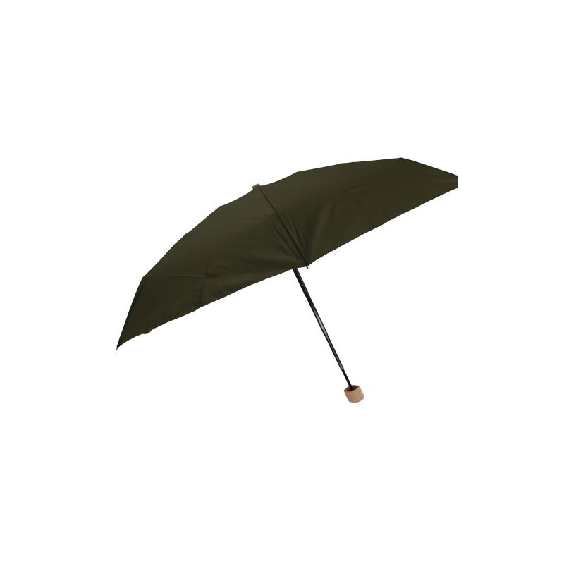 Mini parapluie écologique vert avec étui