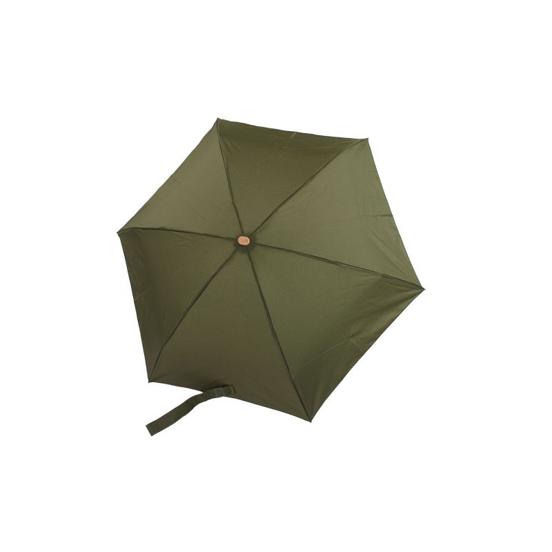 Mini parapluie écologique vert avec étui
