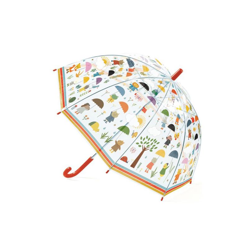 Parapluie cloche transparent lapinous