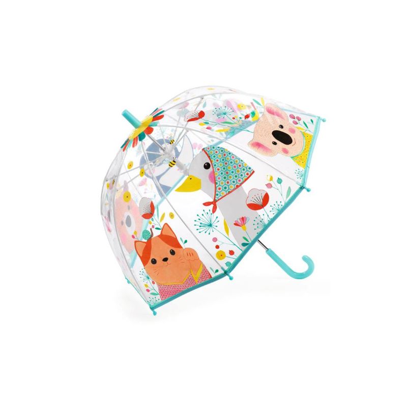 Parapluie cloche transparent rigolo