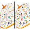 Parapluie transparent pop enfant change de couleur