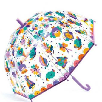 Parapluie cloche transparent enfant fantaisie