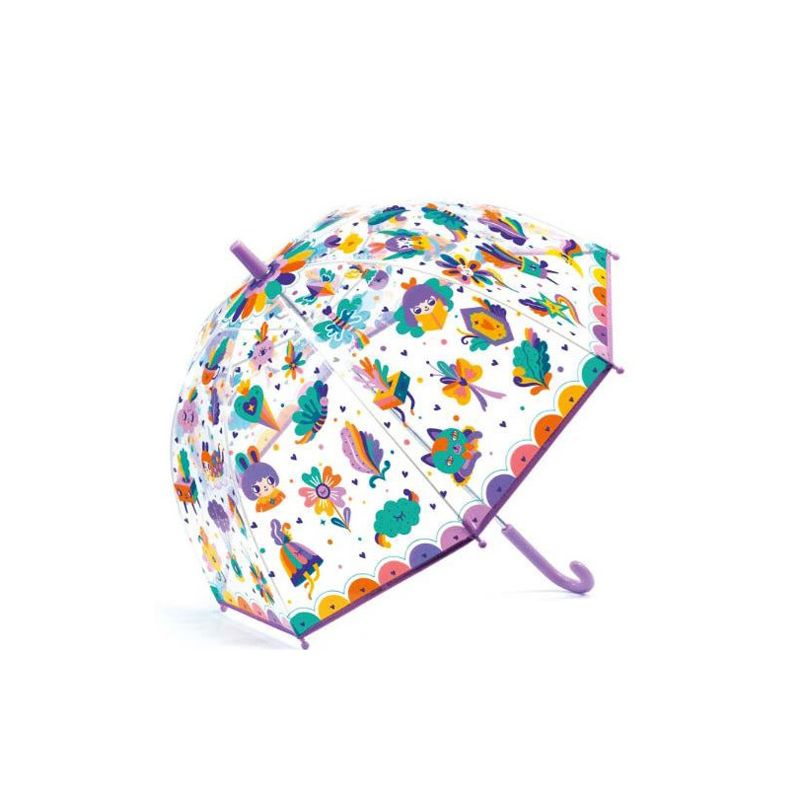 Parapluie cloche transparent enfant fantaisie