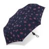 Parapluie pliant Pierre Cardin inspiration florale en bleu
