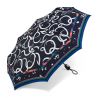 Parapluie pliant bleu Pierre Cardin coubes