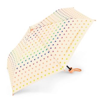 Parapluie pliant coeurs 