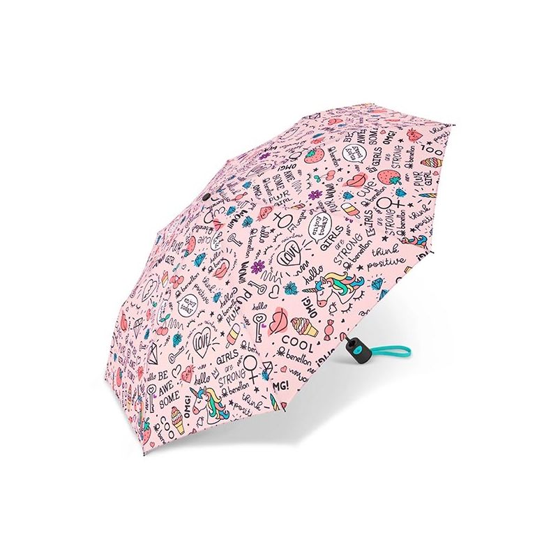 Parapluie pliant fantaisie Benetton