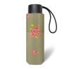 Miniparapluie pliant vert sauge Pierre Cardin fleurs printanières