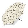 Parapluie pliant fond ivoire Pierre Cardin fleurs printanières