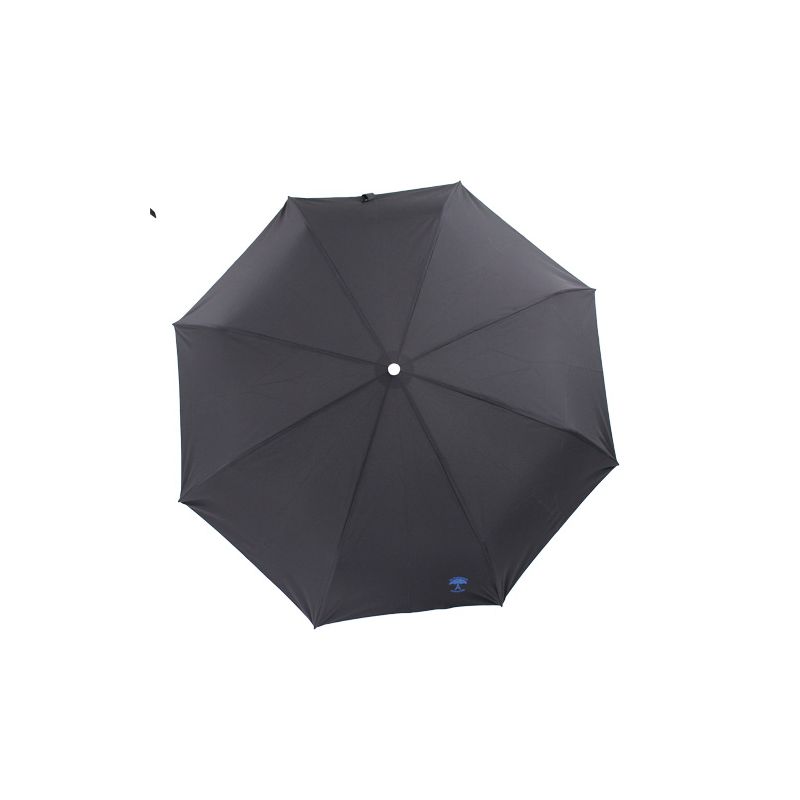 Parapluie pliant noir de luxe fabriqué en France