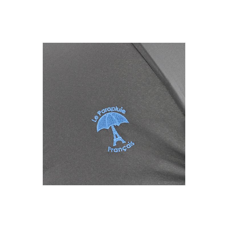 Parapluie pliant noir de luxe fabriqué en France