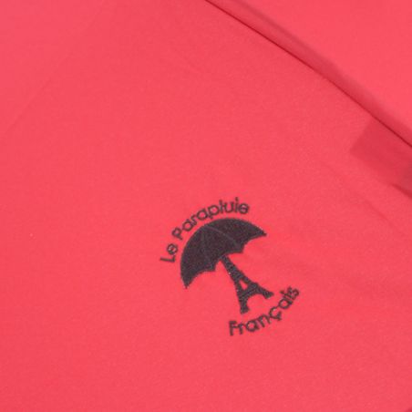Parapluie pliant rouge fabrication française