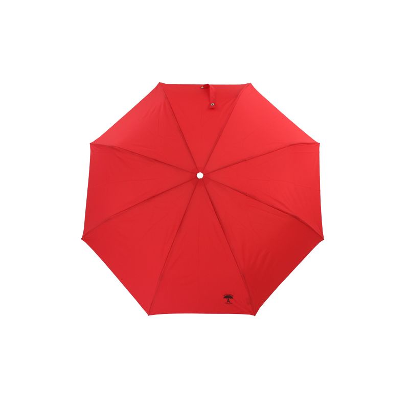 Parapluie pliant rouge fabrication française