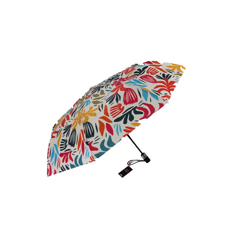 Parapluie pliant tropical design. fabrication française