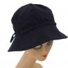 Chapeau de pluie marine revers outremer taille unique pour femme
