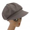 Casquette de pluie couleur sable femme 