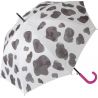 Grand parapluie canne fantaisie vache