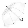 Parapluie transparent automatique liseré noir