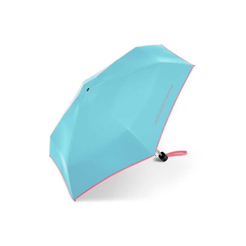 Mini parapluie ultra plat bleu azur Benetton
