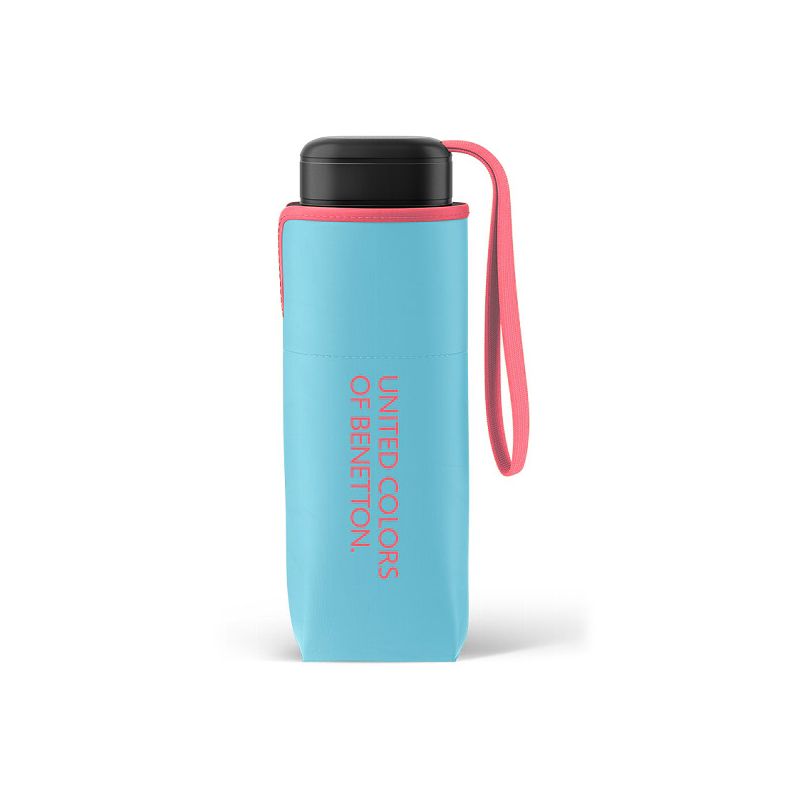 Mini parapluie ultra plat bleu azur Benetton