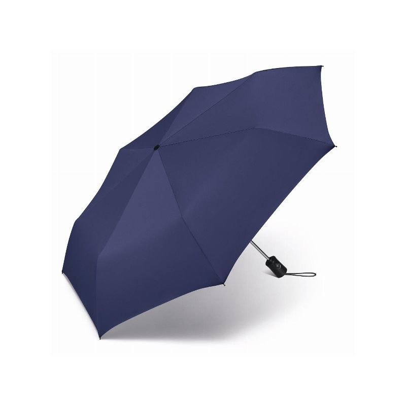 Parapluie pliant automatique 8 baleines bleu marine