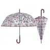 Parapluie cloche transparent feuillage