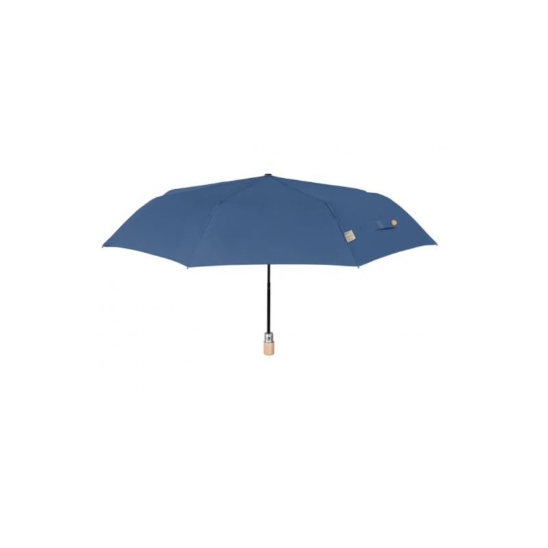 Parapluie pliable écologique bleu